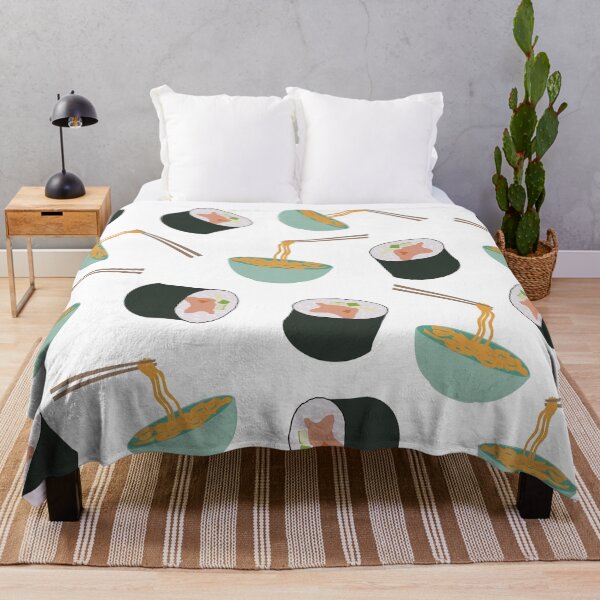 Item preview, Sushi and Noodles Pattern designed and sold by idovedesign.