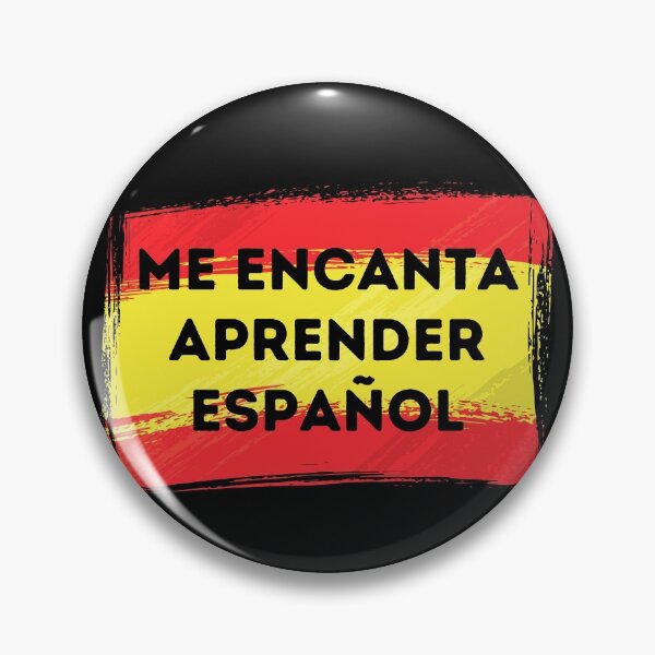 Item preview, I LOVE LEARNING SPANISH Language Quote Flag designed and sold by a-little-ink.