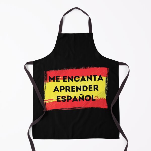 Item preview, I LOVE LEARNING SPANISH Language Quote Flag designed and sold by a-little-ink.