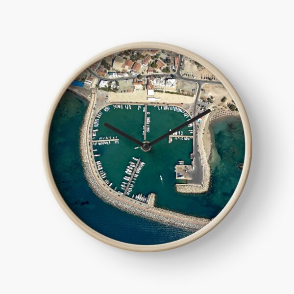 Birds eye view of Zygi Marina Clock