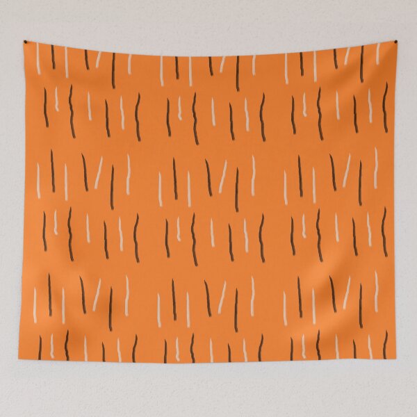 Item preview, Tiger stripes on orange designed and sold by tetibright.