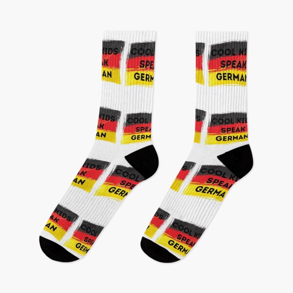 Item preview, COOL KIDS SPEAK GERMAN Language Quote Flag designed and sold by a-little-ink.