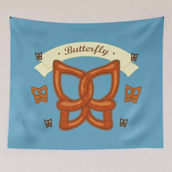 Item preview, Butterfly Pretzel designed and sold by TokkiJess.