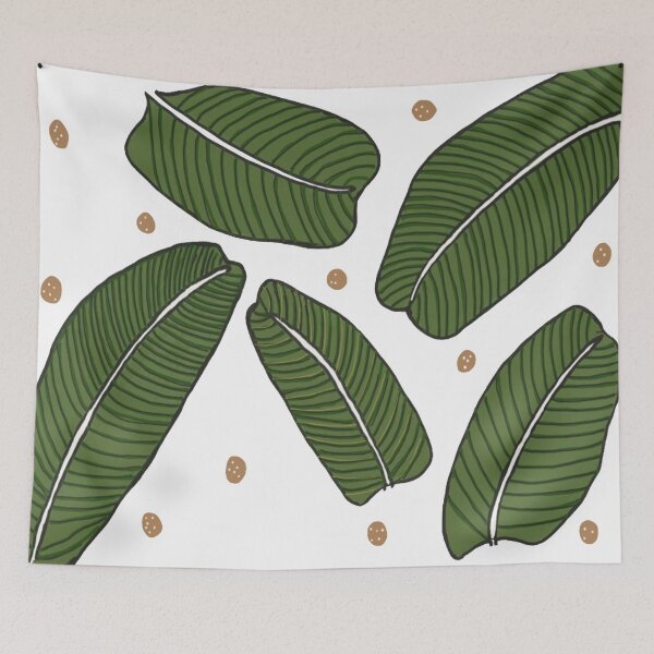 Item preview, SPOT THE ODD BANANA LEAF designed and sold by ODD-ONE.
