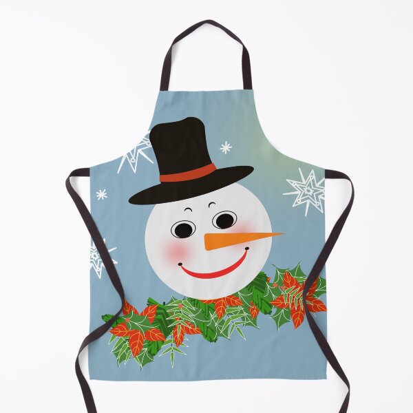 Item preview, Jolly snowman Christmas mask designed and sold by designInk.