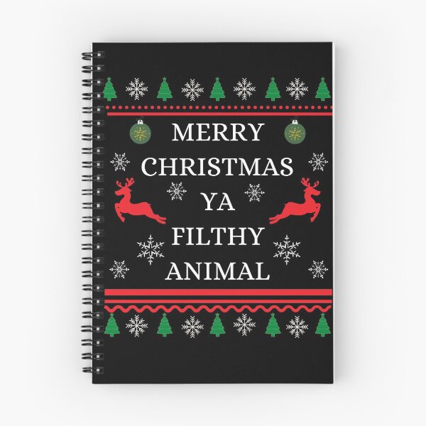 Item preview, Merry Christmas Ya Filthy Animal designed and sold by 30.Dec.