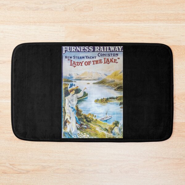 Item preview, retro Lady of the Lake designed and sold by CorasPosters.