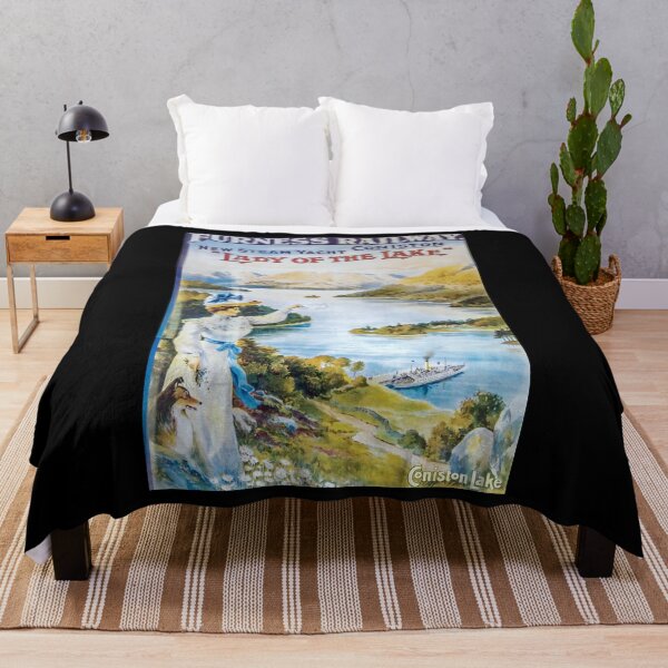 Item preview, retro Lady of the Lake designed and sold by CorasPosters.