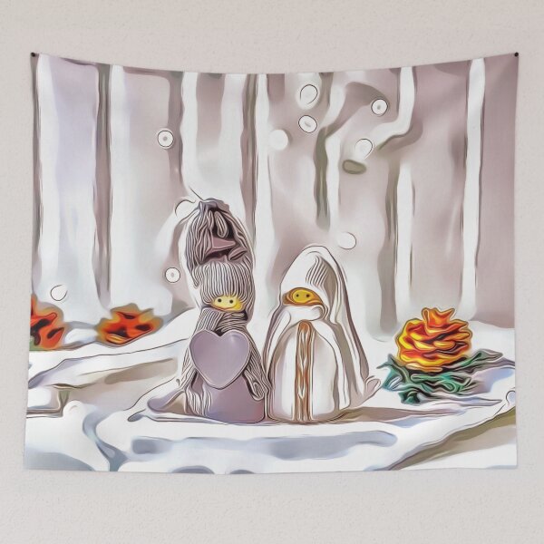 Item preview, Happy Holiday Couple designed and sold by RitaMaye.