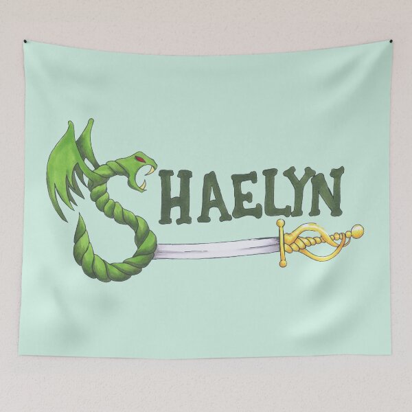 Item preview, Shaelyn Name Art designed and sold by AvalonUnmuzzled.