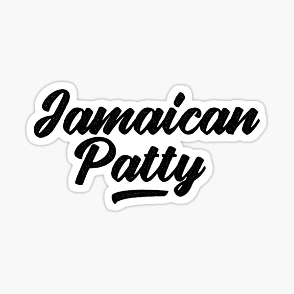 Caribbean Food Jamaican Patty Sticker