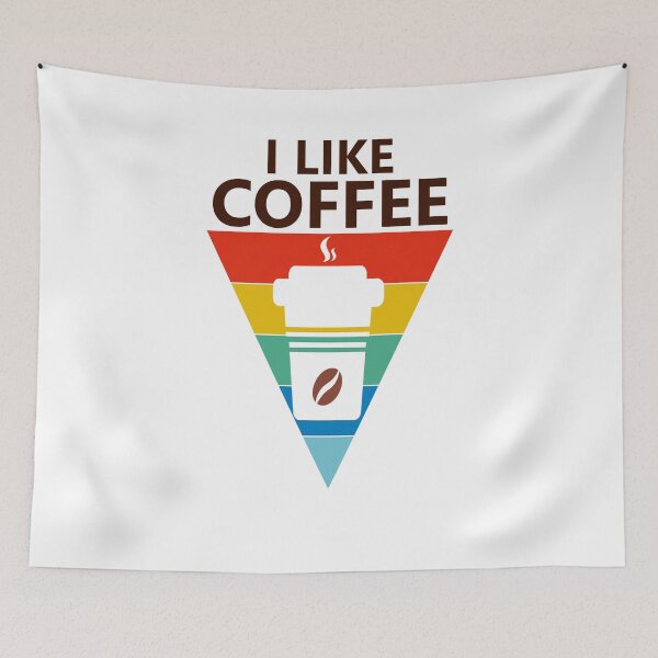 Item preview, I Like Coffee - Vintage Inspired Design designed and sold by LovenLaughter.