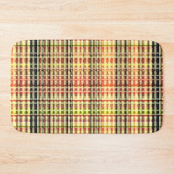 Item preview, Yellow Peach Tribal Plaid Design designed and sold by mvbillings.
