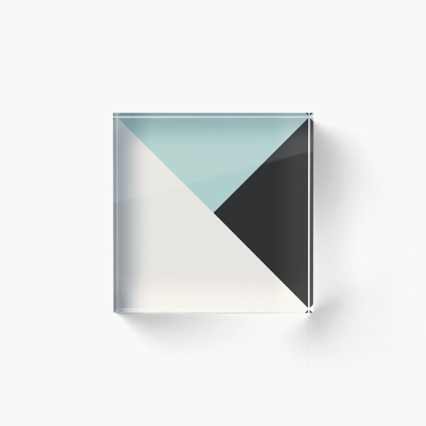 Item preview, Niebla de geometría tricolor designed and sold by La Chic.