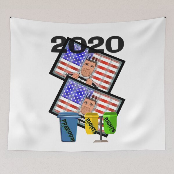 Item preview, USA 2020 Lockdown Quarantine Fun Design designed and sold by bobla25.