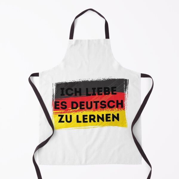 Item preview, I LOVE LEARNING GERMAN Language Quote Flag designed and sold by a-little-ink.