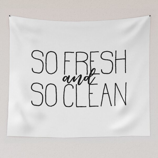 Item preview, So Fresh and So Clean White designed and sold by La Chic.