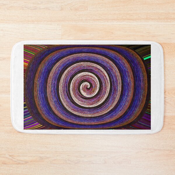 Item preview, Janca Purple Sprial Oval Abstract Design #32 designed and sold by Tom Janca.