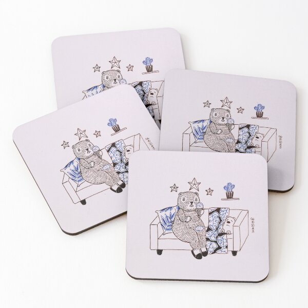 Item preview, soya.bear eating ice cream on sofa designed and sold by annarto.