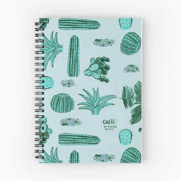 Item preview, Bloomin’ Cacti in Turquoise designed and sold by mossandhoney.