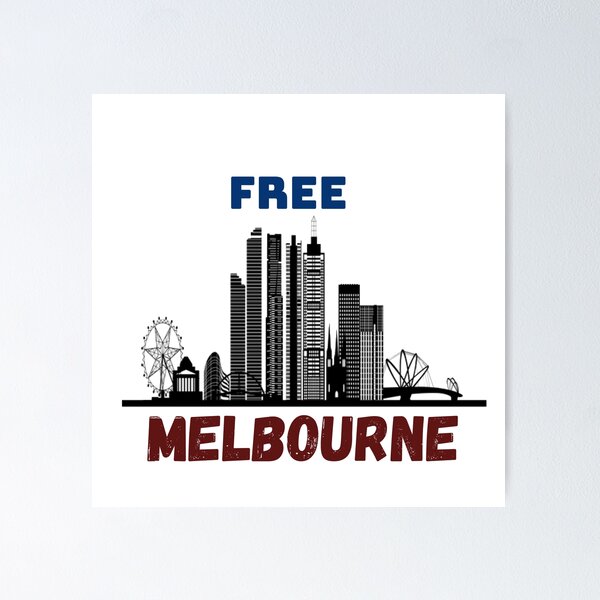 Item preview, FREE MELBOURNE designed and sold by Lallz Meeku.