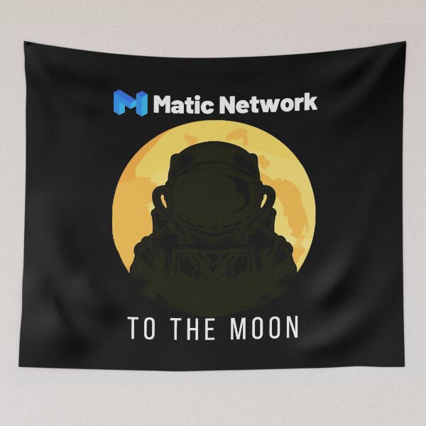 Item preview, Matic Network - To the Moon designed and sold by Cryptohaven.