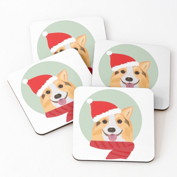 Item preview, Corgi Christmas designed and sold by anniegonsab.