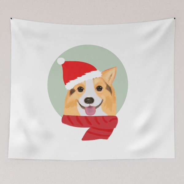 Item preview, Corgi Christmas designed and sold by anniegonsab.