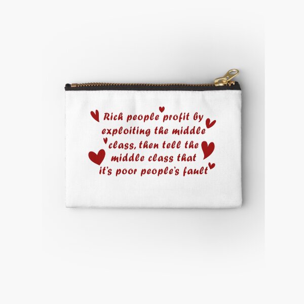 Item preview, Rich people profit by exploiting the middle class designed and sold by BrandyKrat.