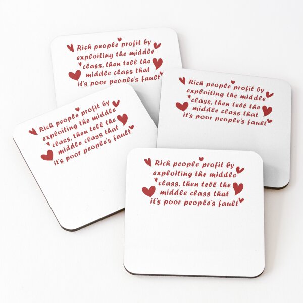 Item preview, Rich people profit by exploiting the middle class designed and sold by BrandyKrat.