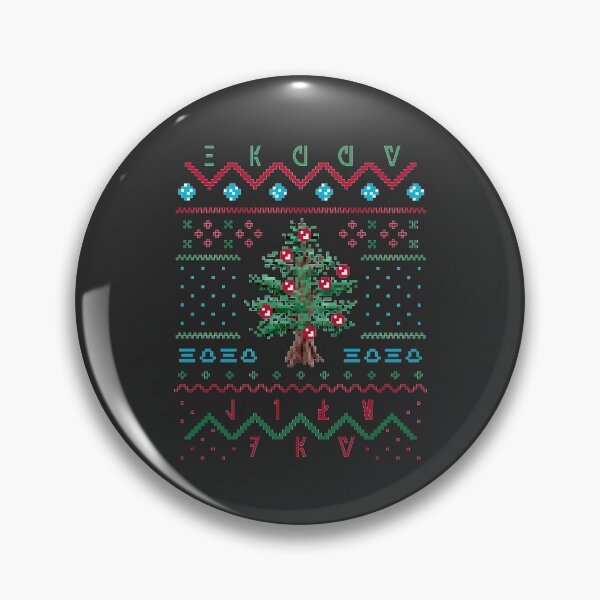 Item preview, Happy Life Day Pixel Christmas designed and sold by 1001-designs.