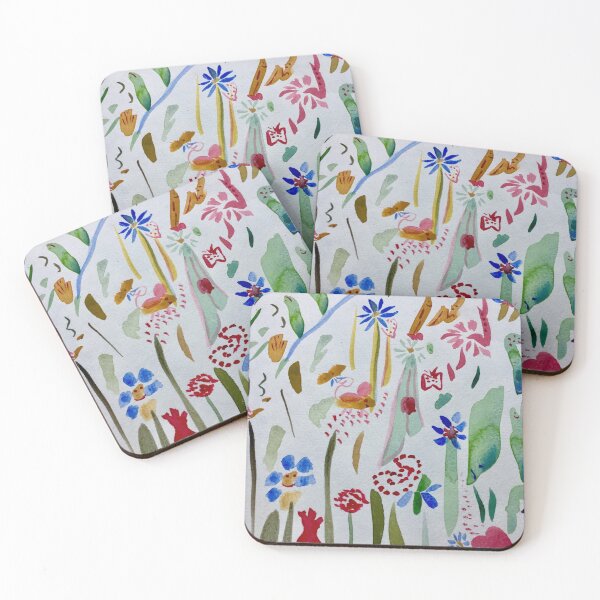 Item preview, “Nature Patterns”   Doodled Watercolours. designed and sold by Angela Haig-Harrison.