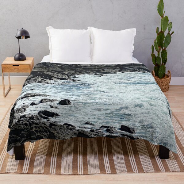 Item preview, Sea Wave Breaking on Rocks Seascape designed and sold by Anna Lemos.