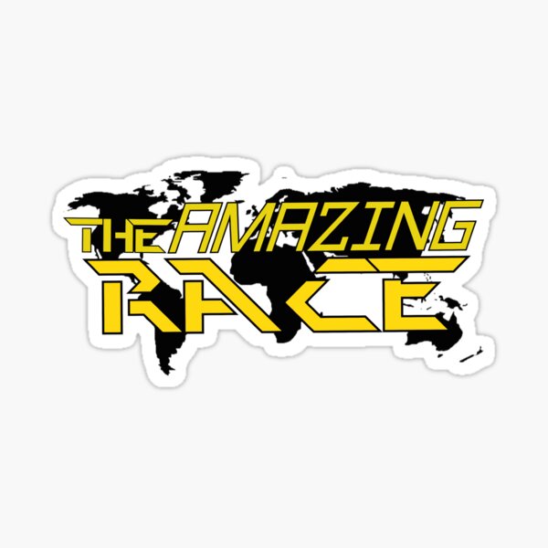 "The amazing race new design for unique gifts " Sticker for Sale by