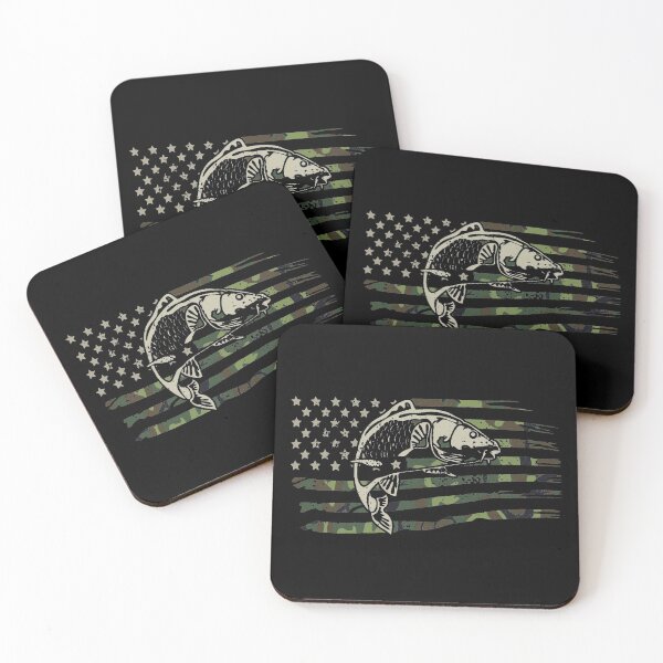 Item preview, Fishing Camouflage American Flag Patriotic Fisherman designed and sold by Vanover Designs.