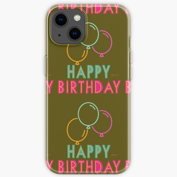 Happy Birthday iPhone Soft Case