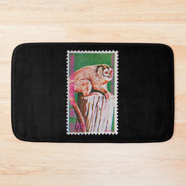 Item preview, Republic of Guinea - Vintage Monkey Green Stamp  designed and sold by StampCollection.