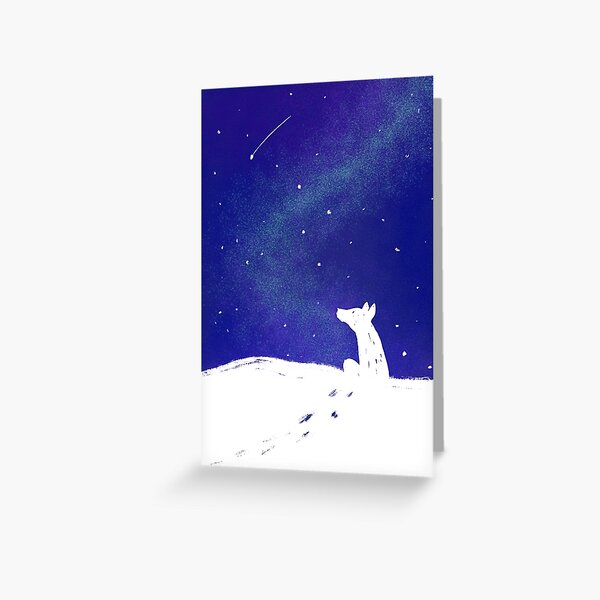 Starry night Greeting Card