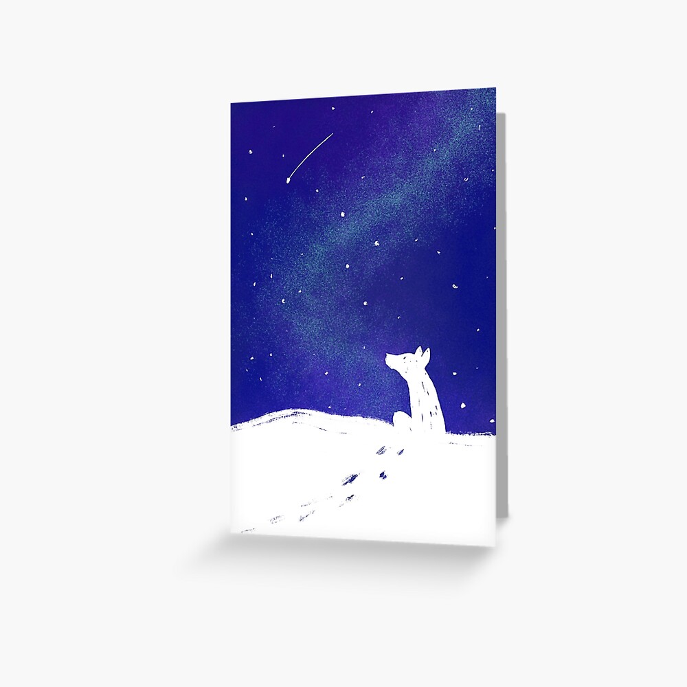 Starry night Greeting Card