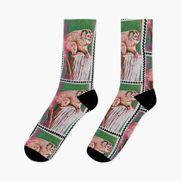 Item preview, Republic of Guinea - Vintage Monkey Green Stamp  designed and sold by StampCollection.