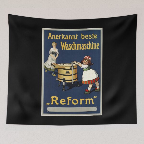 Item preview, retro reform anerkannt beste waschmaschine designed and sold by CorasPosters.