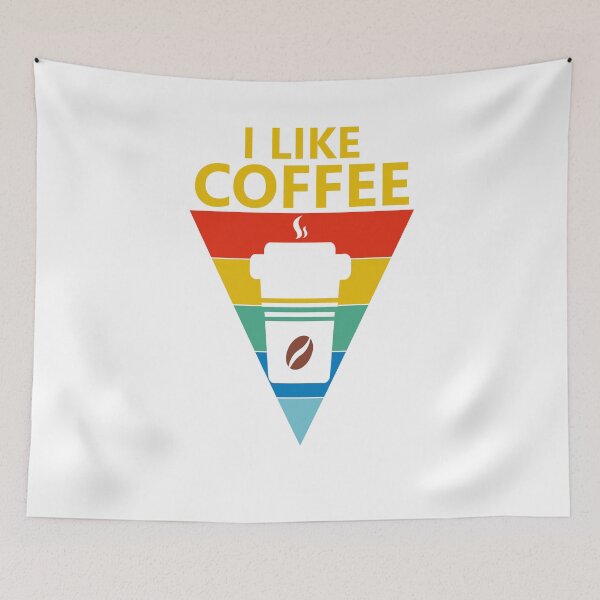 Item preview, I Like Coffee - Vintage Inspired Design designed and sold by LovenLaughter.