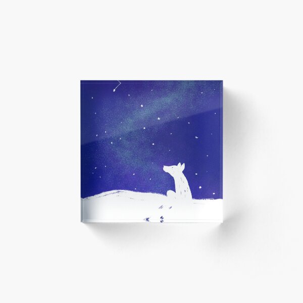 Starry night Acrylic Block