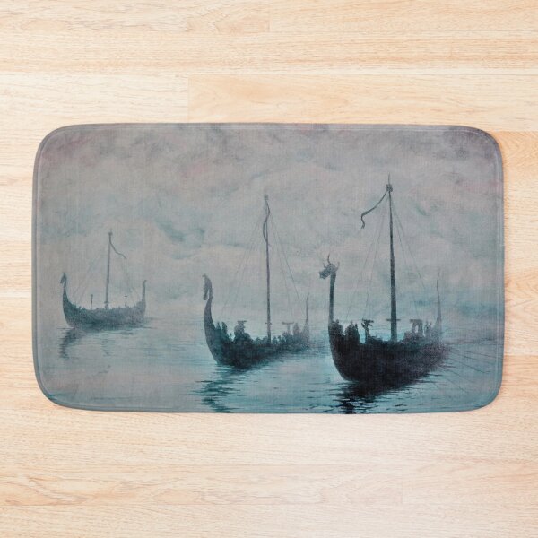 Item preview, Viking ships from the mist designed and sold by Malc Sutherland.