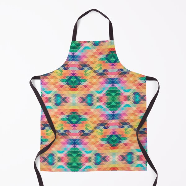 Item preview, Abstract colorful geometric pattern designed and sold by DK-PODsolutions.