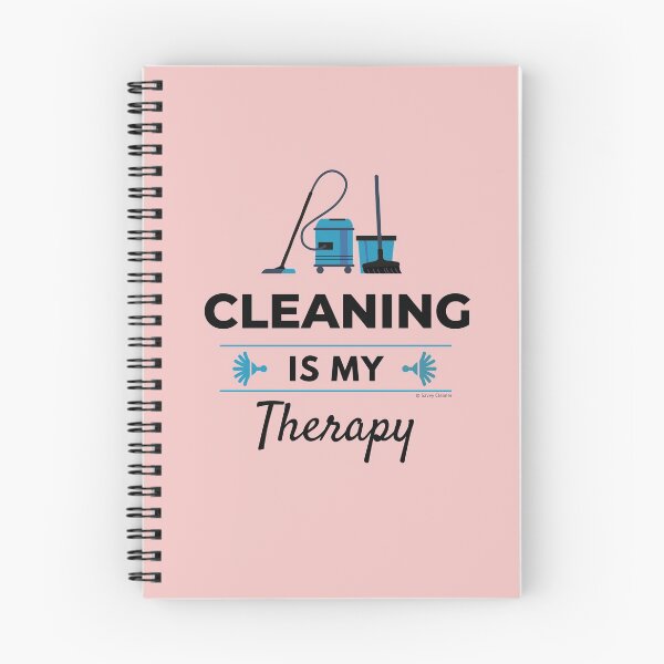 Item preview, Cleaning is My Therapy Motivation Housekeeping Inspiration designed and sold by SavvyCleaner.