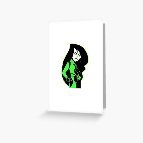 Shego from Kim Possible Greeting Card