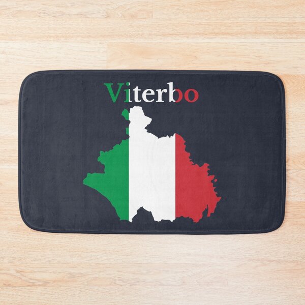 Artikelvorschau, Provinz Viterbo Karte, Italienische Provinz. entworfen und verkauft von marosharaf.