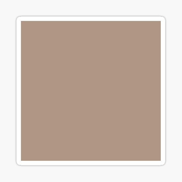 Plain WARM TAUPE Sticker