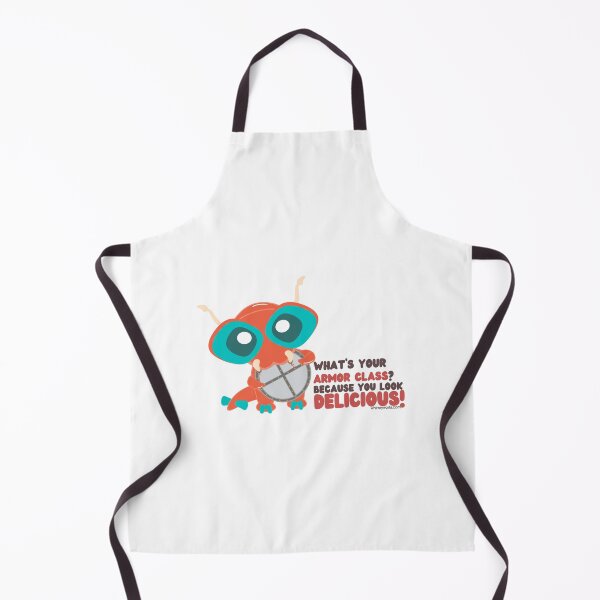 Item preview, What's Your Armor Class? You Look Delicious! // D20 // Rust Moncher designed and sold by whimsyworks.